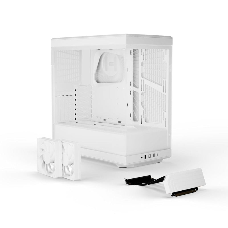 HYTE Y40 (ATX) MID TOWER CABINET (WHITE) CS - HYTE - Y40 - WW - SWIFT PERIPHERALS1089830