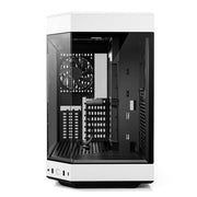 HYTE Y60 (ATX) MID TOWER CABINET (BLACK AND WHITE) CS - HYTE - Y60 - BW - SWIFT PERIPHERALS1089832