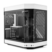 HYTE Y60 (ATX) MID TOWER CABINET (BLACK AND WHITE) CS - HYTE - Y60 - BW - SWIFT PERIPHERALS1089832
