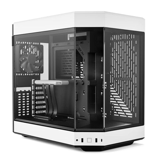 HYTE Y60 (ATX) MID TOWER CABINET (BLACK AND WHITE) CS - HYTE - Y60 - BW - SWIFT PERIPHERALS1089832