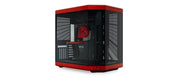 HYTE Y70 (E - ATX) MID TOWER CABINET (BLACK AND RED) CS - HYTE - Y70 - BR - SWIFT PERIPHERALSCS-HYTE-Y70-BR
