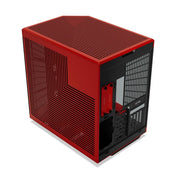 HYTE Y70 (E - ATX) MID TOWER CABINET (BLACK AND RED) CS - HYTE - Y70 - BR - SWIFT PERIPHERALSCS-HYTE-Y70-BR