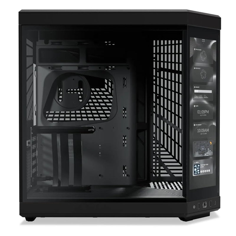 HYTE Y70 (E - ATX) MID TOWER CABINET (BLACK) CS - HYTE - Y70 - B - SWIFT PERIPHERALS1089834