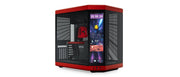 HYTE Y70 TOUCH INFINITE DUAL CHAMBER ATX MID - TOWER CABINET RED - BLACK (CS - HYTE - Y70TI - RB) - SWIFT PERIPHERALS1090659