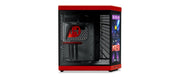 HYTE Y70 TOUCH INFINITE DUAL CHAMBER ATX MID - TOWER CABINET RED - BLACK (CS - HYTE - Y70TI - RB) - SWIFT PERIPHERALS1090659