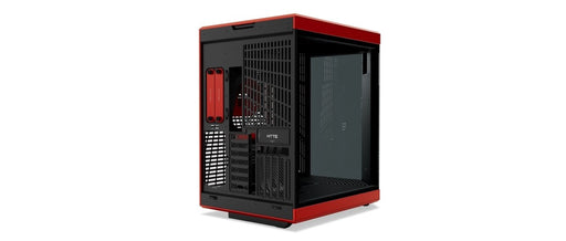 HYTE Y70 TOUCH INFINITE DUAL CHAMBER ATX MID - TOWER CABINET RED - BLACK (CS - HYTE - Y70TI - RB) - SWIFT PERIPHERALS1090659
