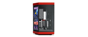 HYTE Y70 TOUCH INFINITE DUAL CHAMBER ATX MID - TOWER CABINET RED - BLACK (CS - HYTE - Y70TI - RB) - SWIFT PERIPHERALS1090659