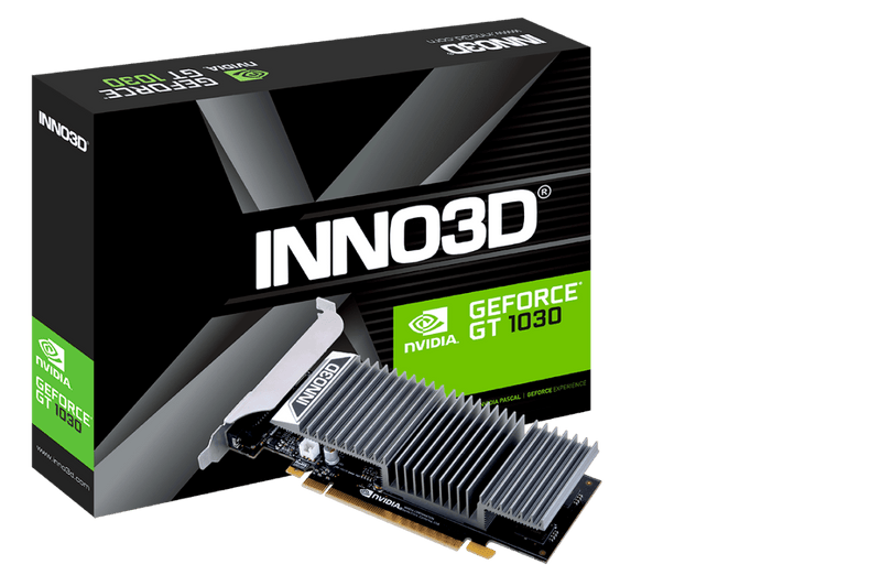 INNO3D GEFORCE GT 1030 2GB GDDR5 GRAPHIC CARD - SWIFT PERIPHERALS105828
