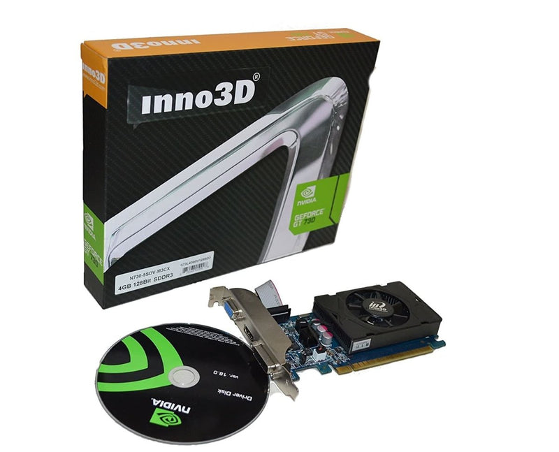 INNO3D GEFORCE GT 730 4GB GDDR3 GRAPHIC CARD - SWIFT PERIPHERALS100901