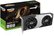 INNO3D GEFORCE RTX 5070 TWIN X2 OC 12GB GDDR7 GRAPHICS CARD - BLACK - SWIFT PERIPHERALS1092702