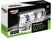 INNO3D RTX 5070 TI X3 OC WHITE 16GB GRAPHICS CARD WHITE - SWIFT PERIPHERALS1095229