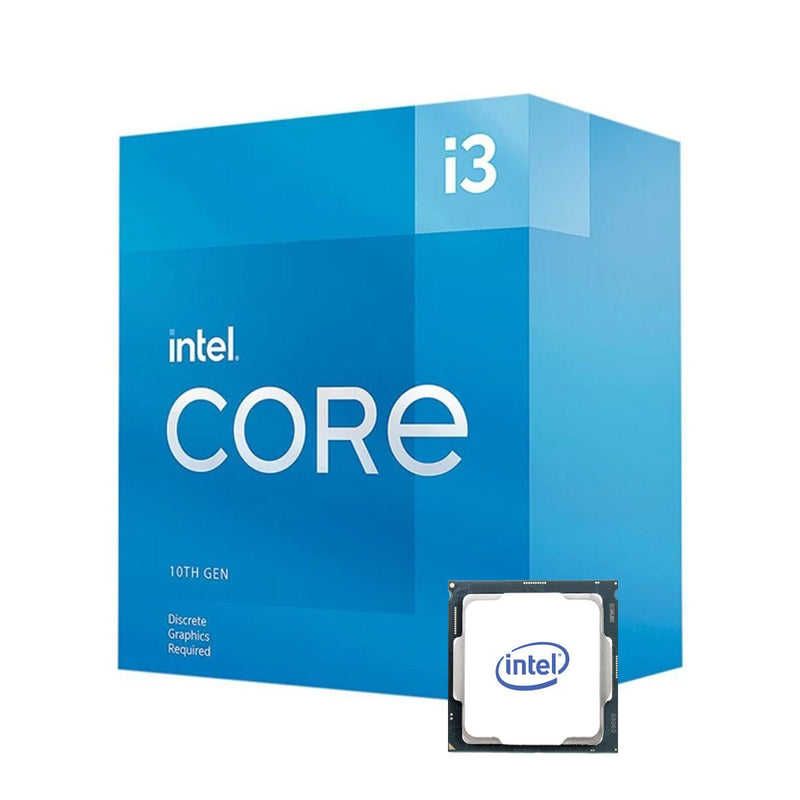 Intel Core 10th Gen i3 - 10105F LGA1200 Desktop Processor 4 Cores up to 4.4GHz 6MB Cache - SWIFT PERIPHERALSi3-10105F