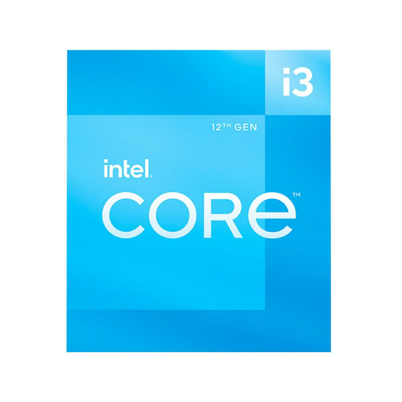 Intel Core 12th Gen i3 - 12100F LGA1700 Desktop Processor 4 Cores up to 4.3GHz 12MB Cache - SWIFT PERIPHERALSi3-12100F