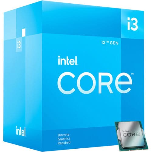 INTEL CORE I3 - 12100F 12TH GEN 4 CORE UPTO 4.3 GHZ LGA1700 PROCESSOR - SWIFT PERIPHERALS106565
