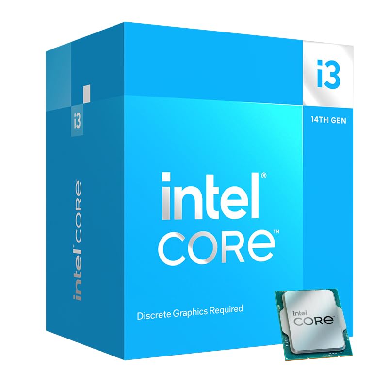 INTEL CORE I3 - 14100F 14TH GEN 4 CORES UPTO 4.7 GHZ LGA1700 PROCESSOR - SWIFT PERIPHERALS1087770