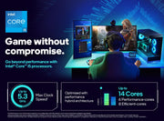 INTEL CORE I5 - 14600K 14TH GEN 14 CORE UPTO 5.3 GHZ LGA1700 PROCESSOR - SWIFT PERIPHERALS1087054