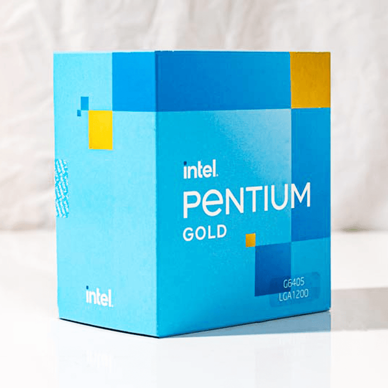 Intel Pentium Gold G6405 LGA1200 Desktop Processor 2 Cores up to 4.1GHz 4MB Cache - SWIFT PERIPHERALSG6405