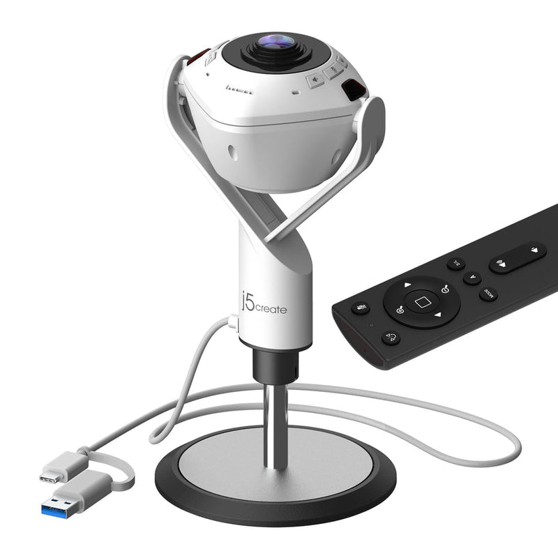 J5CREATE 360 AI - POWERED WEBCAM WITH SPEAKERPHONE - SWIFT PERIPHERALSJ5Create-055