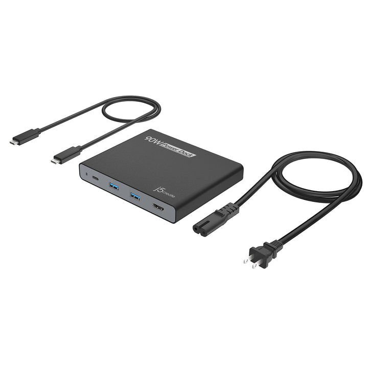 J5CREATE 90W BUILT - IN USB - C TRAVEL DOCK - SWIFT PERIPHERALSJ5Create-048
