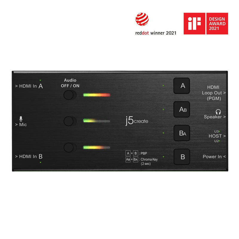 J5CREATE DUAL HDMI VIDEO CAPTURE - SWIFT PERIPHERALSJ5Create-068