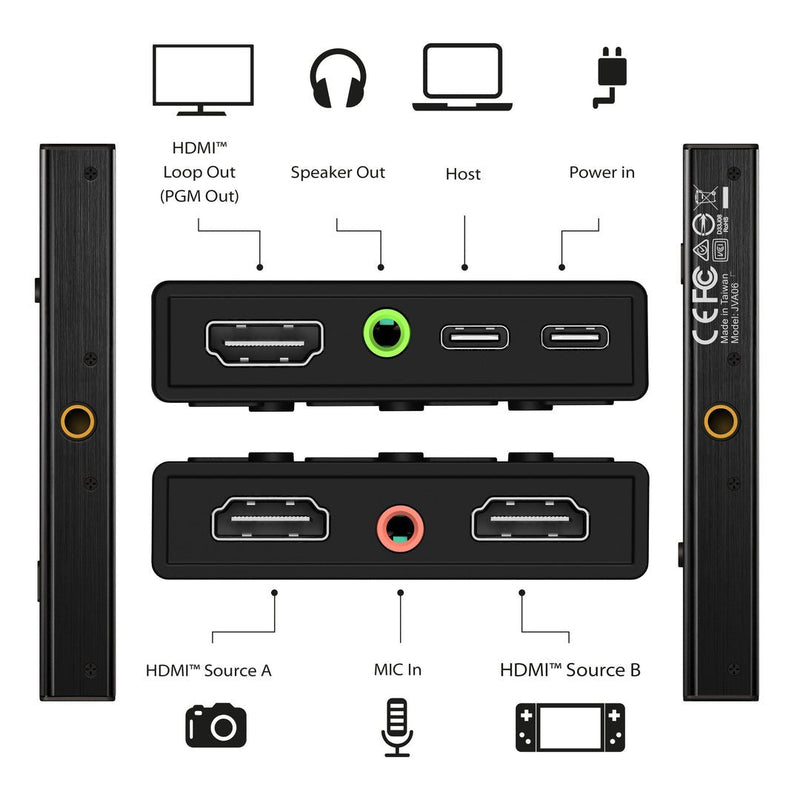 J5CREATE DUAL HDMI VIDEO CAPTURE - SWIFT PERIPHERALSJ5Create-068
