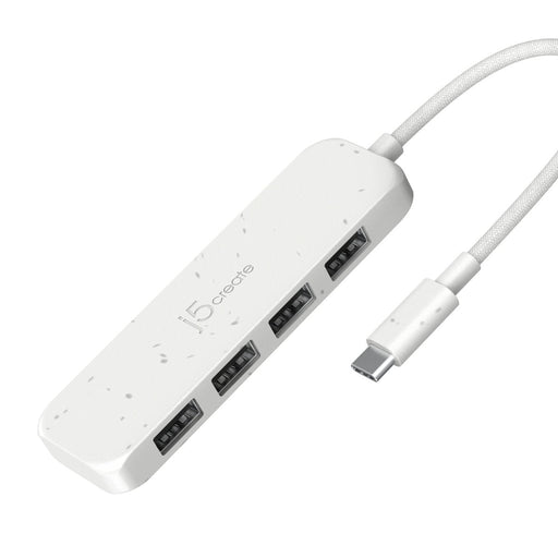 J5CREATE ECO - FRIENDLY USB - C TO 4 - PORT TYPE - A GEN 2 HUB - SWIFT PERIPHERALSJ5Create-050