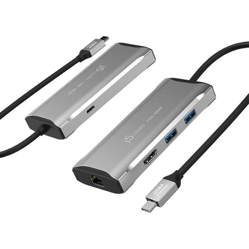 J5CREATE GEN 2 4K60 ELITE USB - C 10GBPS TRAVEL DOCK - SWIFT PERIPHERALSJ5Create-035