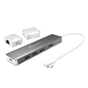 J5CREATE ULTRADRIVE KIT USB - C DUAL - DISPLAY MODULAR DOCK 8 IN 1 - SWIFT PERIPHERALSJ5Create-044