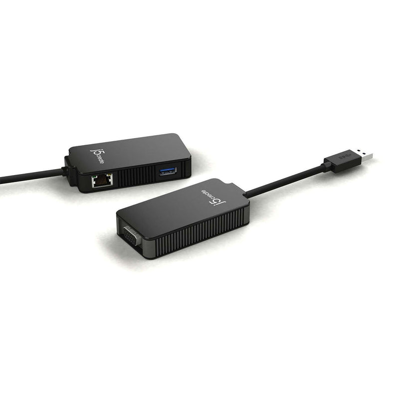 J5CREATE USB 3.0 MULTI - ADAPTER VGA & GIGABIT ETHERNET - SWIFT PERIPHERALSJ5Create-015
