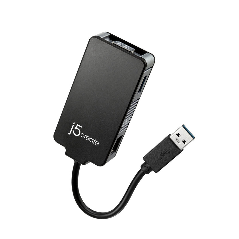 J5CREATE USB 3.0 MULTI - ADAPTER VGA & GIGABIT ETHERNET - SWIFT PERIPHERALSJ5Create-015