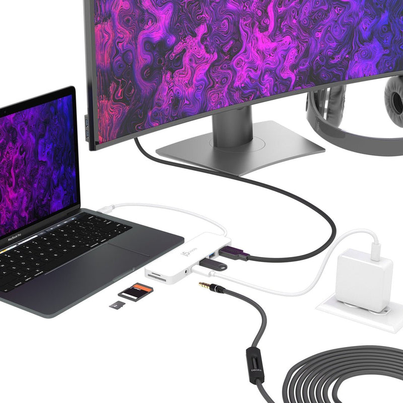 J5CREATE USB - C MULTI - PORT HUB WITH POWER DELIVERY - SWIFT PERIPHERALSJ5Create-032