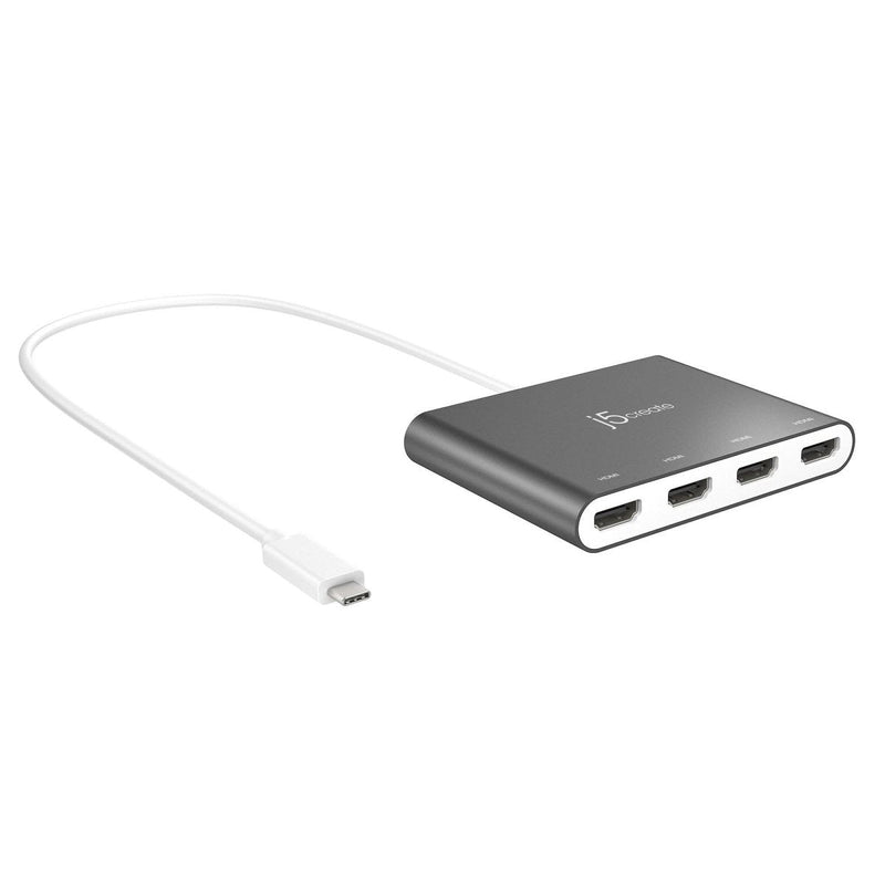 J5CREATE USB - C TO 4 - PORT HDMI MULTI - MONITOR ADAPTER (MAC & WINDOWS) - SWIFT PERIPHERALSJ5Create-005