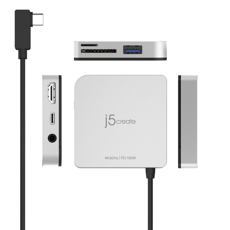 J5CREATE USB - C TO 4K 60 HZ HDMI TRAVEL DOCK FOR IPAD PRO - SWIFT PERIPHERALS1096887