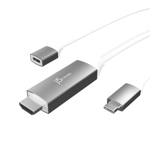 J5CREATE USB - C TO 4K HDMI CABLE WITH PD100W PASS - THROUGH - SWIFT PERIPHERALSJ5Create-021