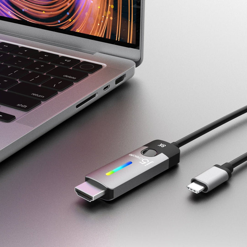 J5CREATE USB - C TO HDMI 2.1 8K CABLE - SWIFT PERIPHERALS1096892