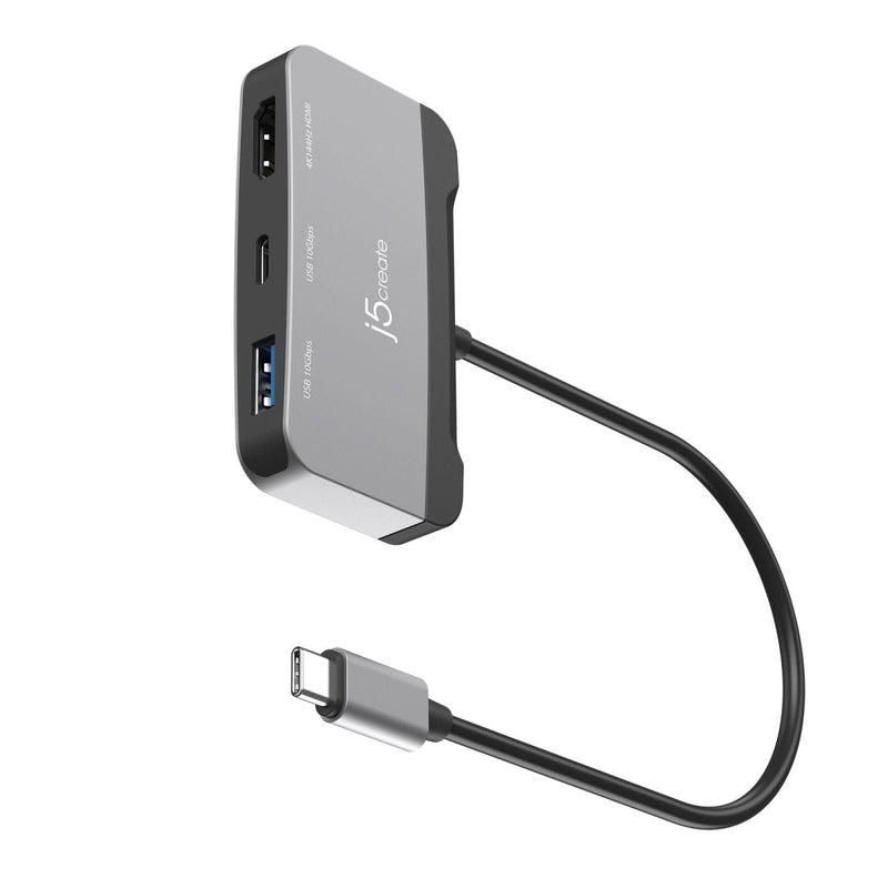 J5CREATE USB - C TO HDMI 4K144HZ & 2 X USB 3.2 WITH POWER DELIVERY 100W - SWIFT PERIPHERALS1096886