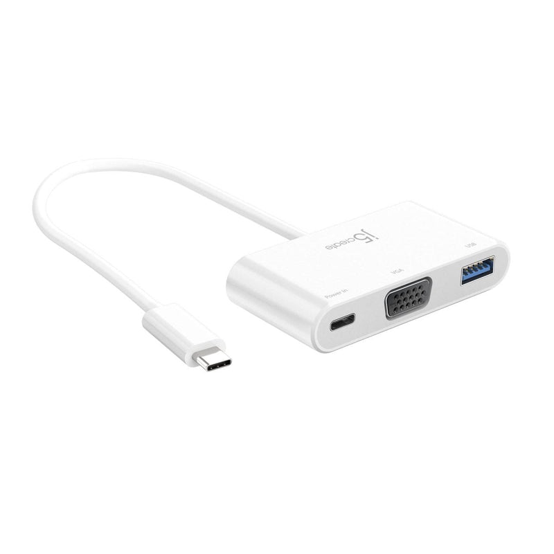 J5CREATE USB - C TO VGA & USB 3.0 WITH POWER DELIVERY - SWIFT PERIPHERALSJ5Create-014