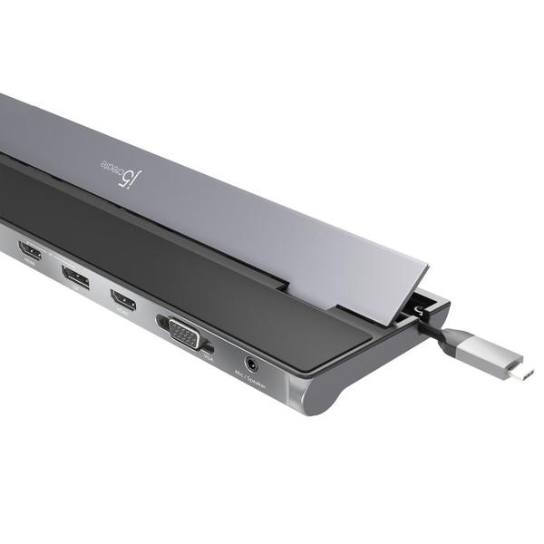 J5CREATE USB - C TRIPLE MONITOR DOCKING STATION - SWIFT PERIPHERALS1096895