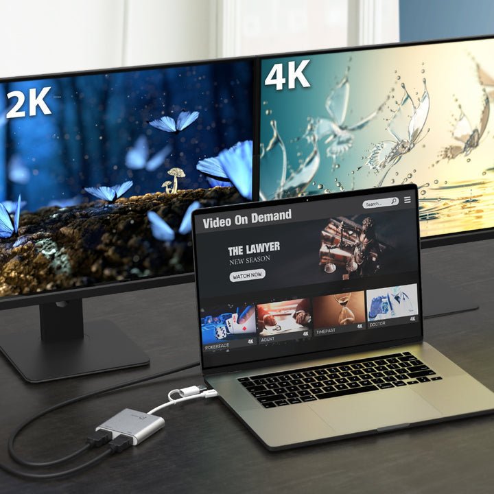 J5CREATE USB - C & USB - A TO DUAL HDMI MULTI - MONITOR ADAPTER (MAC & WINDOWS) - SWIFT PERIPHERALSJ5Create-004