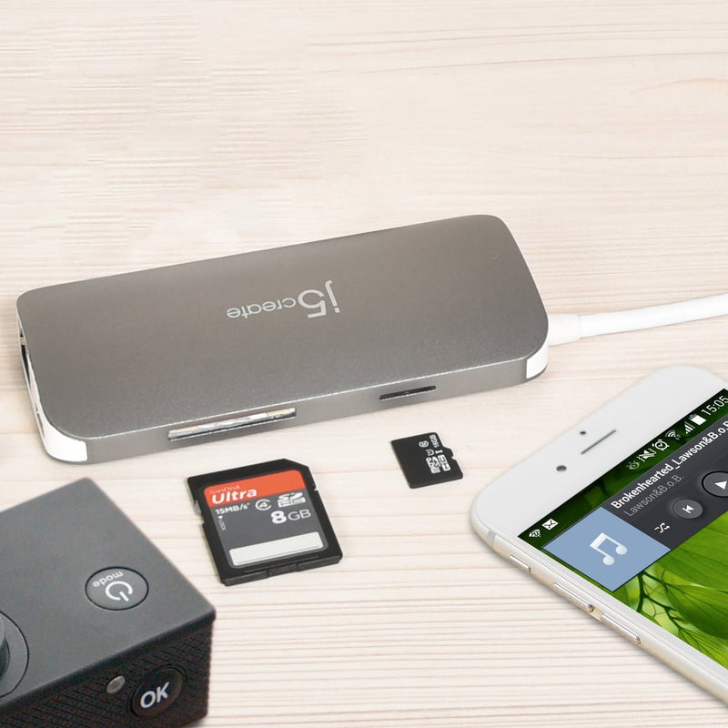 J5CREATE USB TYPE - C MULTI - ADAPTER (8 IN 1) - SWIFT PERIPHERALSJ5Create-034