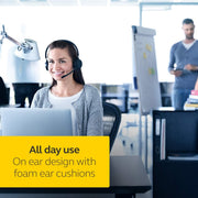 Jabra Evolve 20SE USB - A Wired On - Ear Headset with Microphone and Media Controls - SWIFT PERIPHERALS4999-823-309
