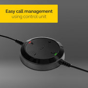 Jabra Evolve 20SE USB - A Wired On - Ear Headset with Microphone and Media Controls - SWIFT PERIPHERALS4999-823-309