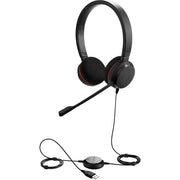 Jabra Evolve 20SE USB - A Wired On - Ear Headset with Microphone and Media Controls - SWIFT PERIPHERALS4999-823-309