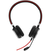 Jabra Evolve 40 MS Wired On - Ear sterio Headset with Microphone and Media Controls - SWIFT PERIPHERALS6399-823-109