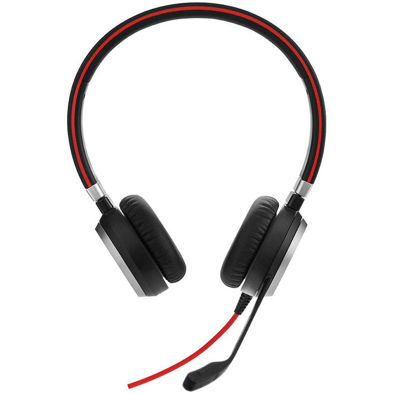 Jabra Evolve 40 MS Wired On - Ear sterio Headset with Microphone and Media Controls - SWIFT PERIPHERALS6399-823-109
