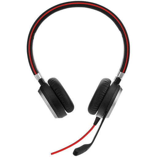 Jabra Evolve 40 MS Wired On - Ear sterio Headset with Microphone and Media Controls - SWIFT PERIPHERALS6399-823-109