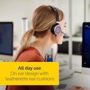 Jabra Evolve 40 MS Wired On - Ear sterio Headset with Microphone and Media Controls - SWIFT PERIPHERALS6399-823-109