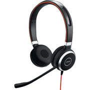 JABRA EVOLVE 40 UC USB - C Noise Isolation Stereo On Ear Wired Headset with Mic - Black - SWIFT PERIPHERALS6399-829-289