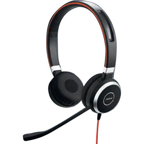 JABRA EVOLVE 40 UC USB - C Noise Isolation Stereo On Ear Wired Headset with Mic - Black - SWIFT PERIPHERALS6399-829-289