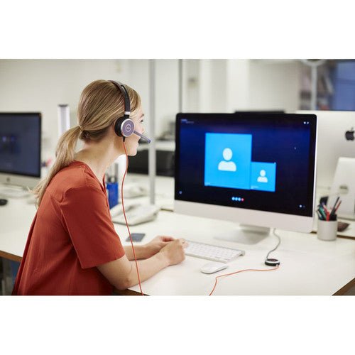 JABRA EVOLVE 40 UC USB - C Noise Isolation Stereo On Ear Wired Headset with Mic - Black - SWIFT PERIPHERALS6399-829-289